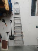 Aluminium trapladder van 180 cm, Ophalen, Gebruikt