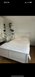 Lit ikea hemnes blanc, Ophalen, Zo goed als nieuw, Wit