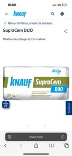 8 sacs supracem duo et un rouleau de treillis., Enlèvement ou Envoi, Comme neuf