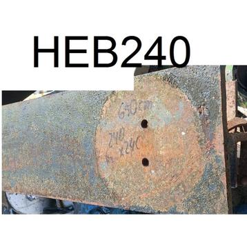 HEB balken: 240 6,5m   en 140 4m Poutrels  beschikbaar voor biedingen