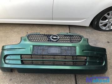 OPEL AGILA A Groen Z369 Voorbumper compleet (2000-2007) beschikbaar voor biedingen