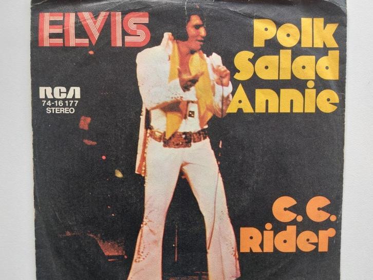 Elvis - Polk Salad Annie / C.C. Rider (1973-Live-r10316248), Cd's en Dvd's, Vinyl Singles, Rock en Metal, Ophalen of Verzenden