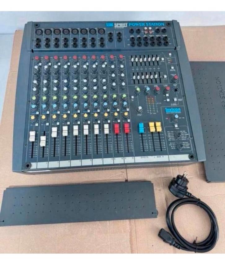Soundcraft Spirit PowerStation - Mixeur et mixeur audio, Musique & Instruments, Tables de mixage, Comme neuf, Enlèvement ou Envoi