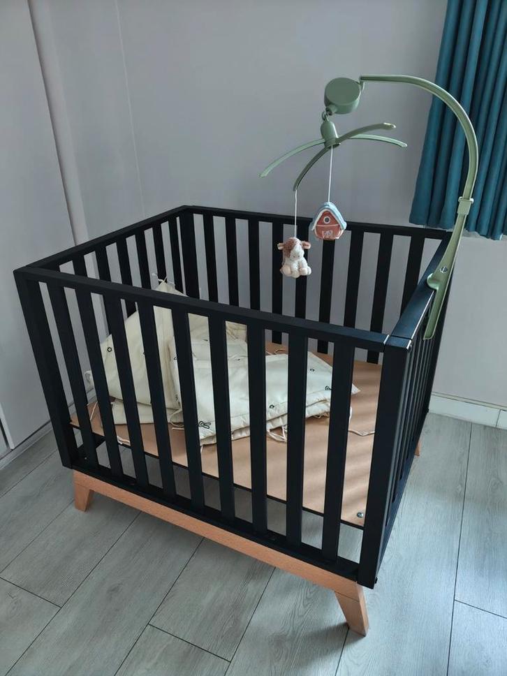 Pericles Park Malmo zwart met matras, Kinderen en Baby's, Babyparken, Ophalen