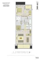 Appartement te koop in Middelkerke, 73 m², Appartement