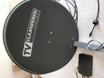 Schotelantenne TV vlaanderen  dubbele  kop compleet, Audio, Tv en Foto, Schotelantennes, Ophalen, Zo goed als nieuw, (Schotel)antenne