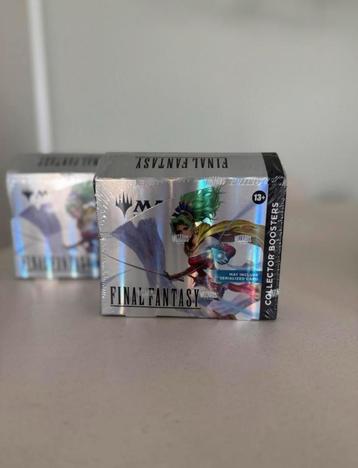 2x MTG Final Fantast Collector Booster Box beschikbaar voor biedingen