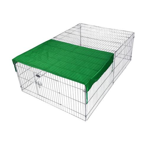 Konijnenren | Met schaduwnet | 144 x 116 x 58 cm, Dieren en Toebehoren, Knaagdieren en Konijnen | Hokken en Kooien, Nieuw, Ren