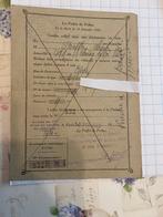 Carte grissen au citron B12 d'avant-guerre, Enlèvement ou Envoi