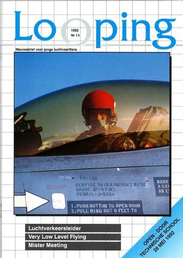 Looping   Nieuwsbrief voor jonge luchtvaartfans - 1992 Nr 11 beschikbaar voor biedingen