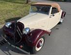 Citroen 7C Traction Cabriolet Mersch 1936, Auto's, Voorwielaandrijving, Beige, Bruin, Handgeschakeld
