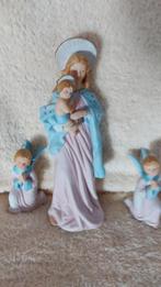 Olv vrouw en 2 engeltjes, Antiek en Kunst, Antiek | Religieuze voorwerpen, Ophalen