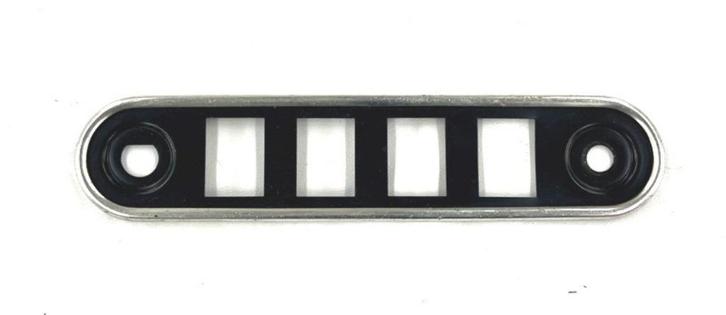 Schakelaarpaneel 4 schakelaars Classic Mini., Auto-onderdelen, Dashboard en Schakelaars, Mini, Oldtimer onderdelen, Rover, Austin