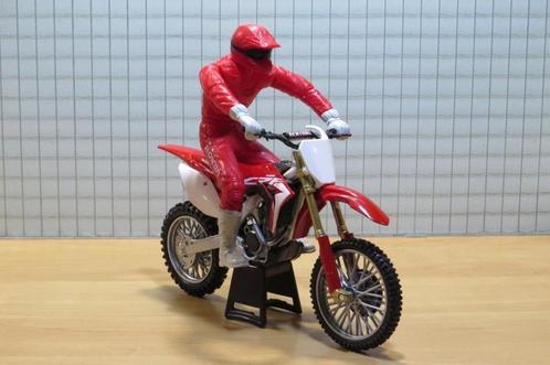 Honda CRF450R with rider 1:12, Hobby en Vrije tijd, Modelauto's | 1:5 tot 1:12, Nieuw, Motor, 1:9 t/m 1:12, Ophalen of Verzenden