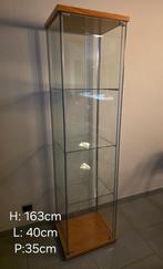 lots de 2 vitrines IKEA état impeccable, Huis en Inrichting, Kasten | Vitrinekasten, Ophalen, Met plank(en), Minder dan 50 cm