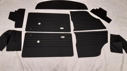 Interieurset 9-delig - MONTE CARLO - zwart - MINI, Auto-onderdelen, Interieur en Bekleding, Mini, Oldtimer onderdelen, Rover, Universele onderdelen
