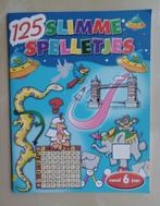 125 slimme spelletjes (vanaf 6 jr), Boeken, Kinderboeken | Jeugd | onder 10 jaar, Ophalen of Verzenden, Nieuw, Flash