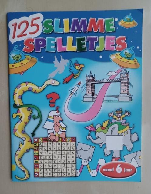 125 slimme spelletjes (vanaf 6 jr), Boeken, Kinderboeken | Jeugd | onder 10 jaar, Nieuw, Ophalen of Verzenden