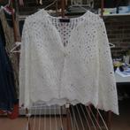 Blouse nieuw wit kant Giovane mt 38, Kleding | Dames, Maat 38/40 (M), Wit, Nieuw, Ophalen of Verzenden