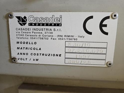 Plaqueuse de chants Casadei K 30/10 – Excellent état, Doe-het-zelf en Bouw, Overige Doe-Het-Zelf en Bouw, Gebruikt, Ophalen