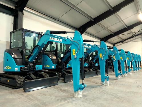 Airman minigraafmachines - NIEUW, Zakelijke goederen, Machines en Bouw | Kranen en Graafmachines, Graafmachine, Ophalen