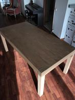 Grande table à manger 4/p - bois de pin ciré - 181x90x78,5cm, 150 à 200 cm, 50 à 100 cm, Rectangulaire, Bois de pin ciré, moderne