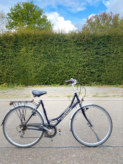 Damesfiets Dunlop 6 versnellingen RIJKLAAR, Fietsen en Brommers, Fietsen | Dames | Damesfietsen, Gebruikt, Overige merken, Versnellingen