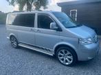VW T5 2.5 174pk automaat 5 plaatsen, Zwart, Leder en Stof, 5 deurs, 2499 cc
