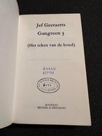 Jef Geeraerts, Gangreen 3: Het teken van de hond, Belgique, Utilisé, Enlèvement ou Envoi, Jef Geeraerts