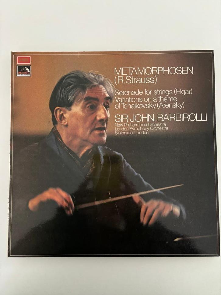 Barbirolli  Strauss / Elgar / Arensky 1972, Cd's en Dvd's, Vinyl | Klassiek, Zo goed als nieuw, Romantiek, Orkest of Ballet, 12 inch