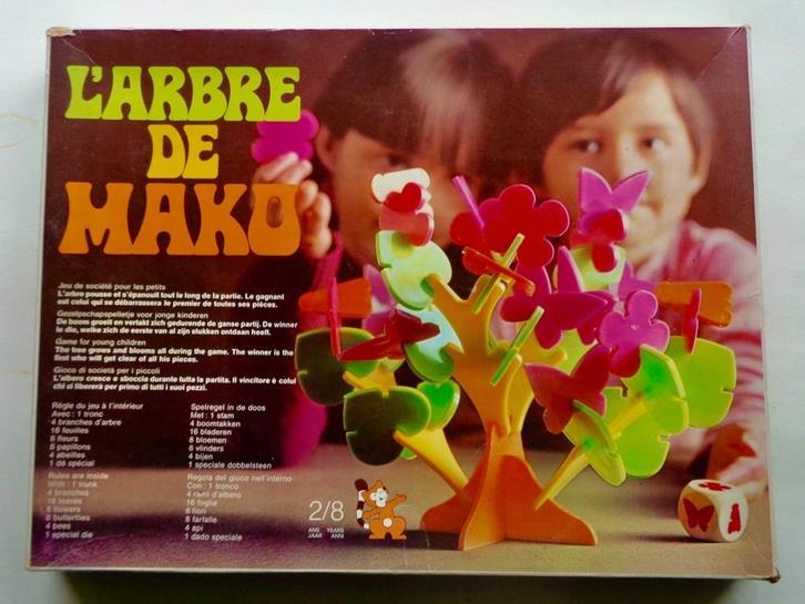 RARE : L’ARBRE DE MAKO (1972) : un jeu vintage superbe, Enfants & Bébés, Jouets | Éducatifs & Créatifs, Enlèvement ou Envoi