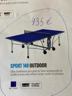 table de tennis de table, Sport en Fitness, Tafeltennis, Ophalen, Gebruikt, Tafel Outdoor, Wedstrijdformaat