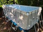 zwembad Bestway 4mx2m + 7,5 kW Warmtepomp & waterfilte, Tuin en Terras, Zwembaden, Ophalen, Gebruikt, 200 tot 300 cm, 80 tot 120 cm
