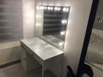 Ikea bureau | coiffeuse + miroir led 3 couleur, Maison & Meubles, Tables | Coiffeuses, Utilisé