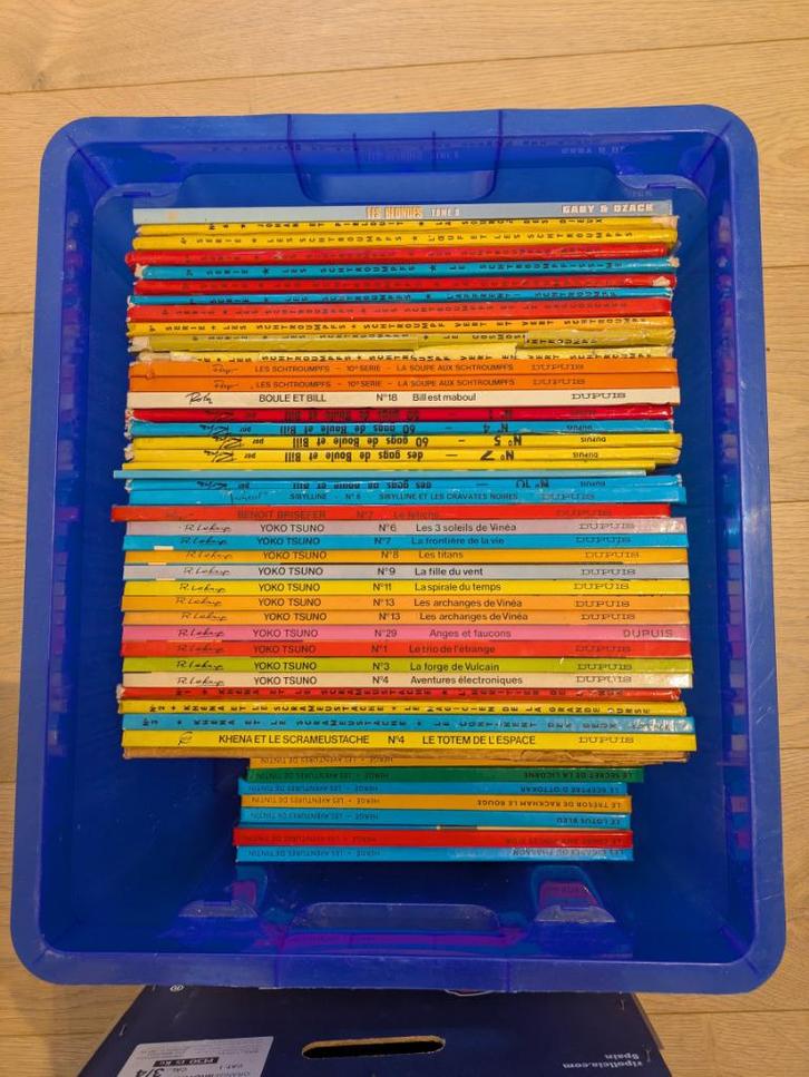 Lot de 123 bandes dessinées, Boeken, Stripverhalen, Gelezen, Meerdere stripboeken, Ophalen