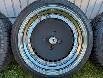 Schmidt TH line Velgen 2delige 16inch 4x108 banden, Auto-onderdelen, Gebruikt, 16 inch, Banden en Velgen, Ophalen of Verzenden