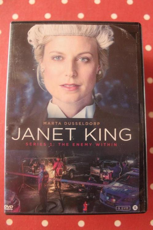 Janet King  seizoen 1-2-3       knappe serie!, Cd's en Dvd's, Dvd's | Tv en Series, Zo goed als nieuw, Thriller, Vanaf 16 jaar