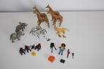 Playmobil safari dieren met onderzoeker 4 giraffen = 6 euro, Ophalen of Verzenden, Gebruikt, Los Playmobil