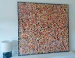 150x150cm drip action painting, Antiek en Kunst, Ophalen