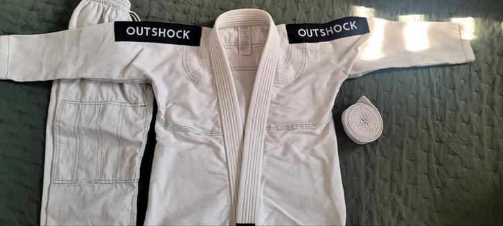 Kimono JJB enfant (135-145 = 7-10 ans), Sport en Fitness, Vechtsporten en Zelfverdediging, Zo goed als nieuw, Jiu-Jitsu, Vechtsportkleding
