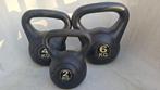 kettlebell set 2, 4 en 6kg, Sports & Fitness, Équipement de fitness, Enlèvement, Utilisé, Bras, Kettlebell