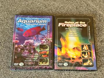 2 ontspannende sfeer-DVD’s – voor een rustgevend interieur beschikbaar voor biedingen