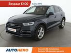 Audi Q5 55 TFSIe quattro sport (bj 2020, automaat), Auto's, Audi, Automaat, Gebruikt, Leder, Hybride Elektrisch/Benzine