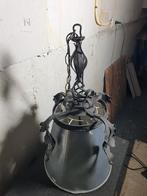20 identieke antieke smeedijzeren hang lampen, Ophalen, Gebruikt, 50 tot 75 cm, Art nouveau