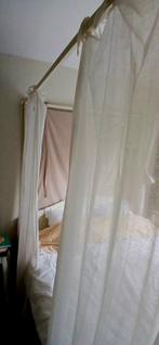 Hemelbed, Huis en Inrichting, Slaapkamer | Complete slaapkamers, Ophalen, Gebruikt, Tweepersoons, Landelijke