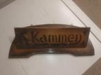 Oud houten kammen bakje om aan muur te hangen, Ophalen