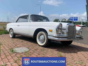 Mercedes 220 SE Coupe 1963 | Route 66 auctions, Achat, Entreprise, Automatique, Blanc