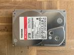 3.5” 3 TB HDD, Intern, Toshiba, 3 tb, Ophalen of Verzenden