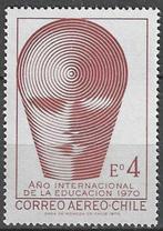 Chili 1970 - Yvert 268PA - Internationaal Jaar Opleiding (PF, Timbres & Monnaies, Timbres | Amérique, Envoi, Non oblitéré