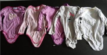 baby / peuterkleding: 24 body's / rompertjes, 86-104, 1€/st